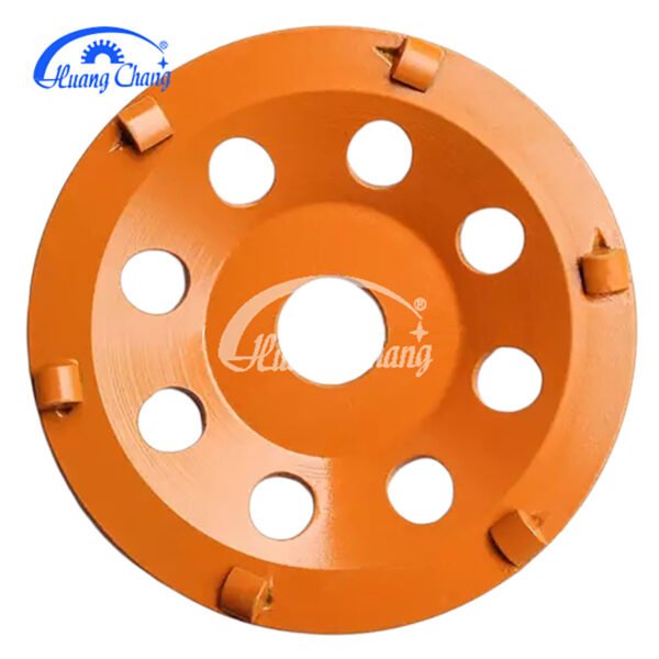 Muelas de taza PCD diamantadas de 5 pulgadas con agujero de 22,23 mm - Imagen 2