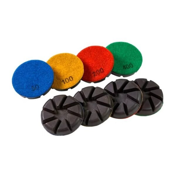 almohadillas de pulido de diamante en seco húmedo de 3 pulgadas y 12 mm de grosor para hormigón del fabricante chino - Imagen 2
