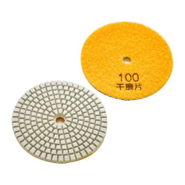 Disco de diamante flexible para pulir piedra almohadillas de resina pulidora para amoladora pulidora angular húmeda - Imagen 5