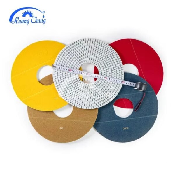 250mm OEM 10inch Wholesale Grinding Disc Custom Logo Diamond Sanding Wet Polishing Pad - Imagen 2