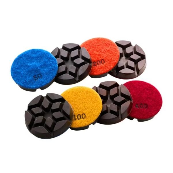 80mm 3Inch diamante Resina pulido almohadillas Disco de molienda Para mármol Piedra suelo de hormigón cuarzo - Imagen 6