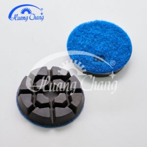 6inch Black Dry Diamond Polishing Pads Mejores Herramientas Para Hormigón HC-CPP-0004-6