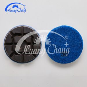 7inch Black Dry Diamond Polishing Pads Mejores Herramientas Para Hormigón HC-CPP-0004-7