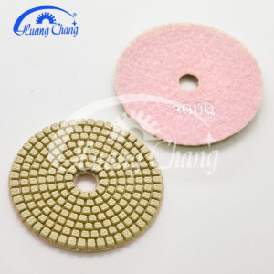 4 дюйма Best Tools Wet Stone Diamond Polishing Pads For Granite/Marble HC-SPP-0005-4