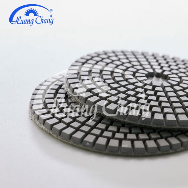 3inch almohadillas de pulido de diamante en seco para hormigón herramienta abrasiva hc cpp 0001 3
